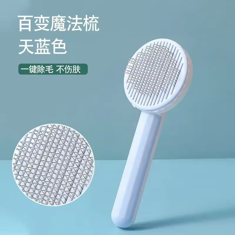 Cat Brush Pet Grooming Brush for Cats Remove Hairs Pet Cat Hair Remover Pets Hair Removal Comb Puppy Kitten Grooming Accessories