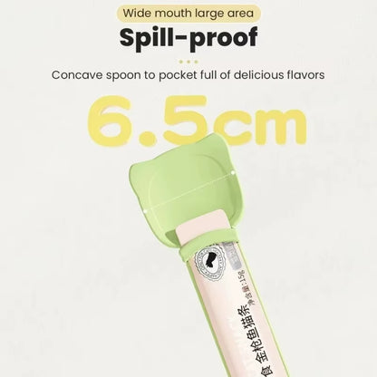Lickable Cat Treat Spoon