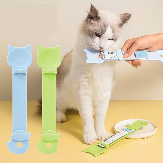 Lickable Cat Treat Spoon