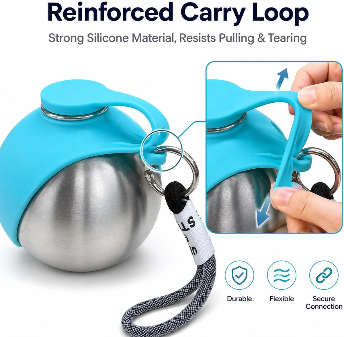 2-in-1 Portable Dog Water Bottle
